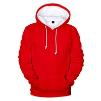 2020 fashion red hooded mens clothing sweatshirt women street 3d hoodies adult kids same style hot sale 3d hoodie pullover top