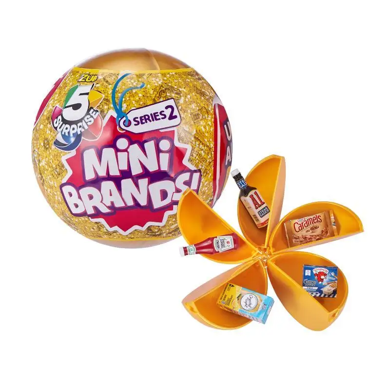 5 surprise mini brands mystery capsule real miniature brands by zuru collectible toy anime figure toys birthday surprise gift free global shipping