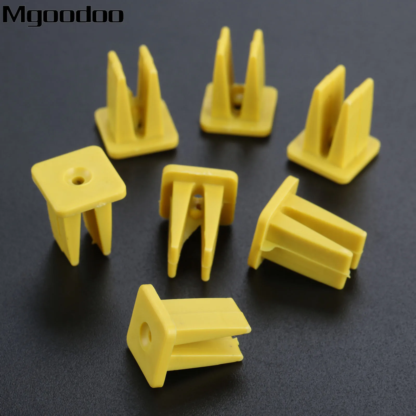 Mgoodoo 20Pcs For All The Car Self tapping screw holder Auto Headlight Fastener Decorative Clip Cover Fixed Clamp K17 | Автомобили и