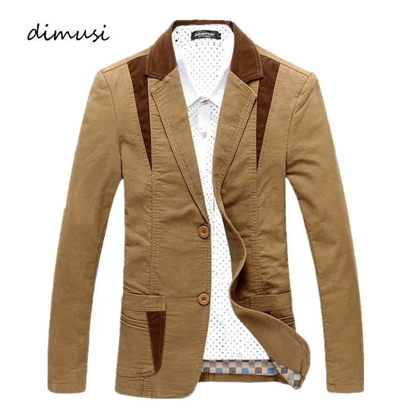 

DIMUSI Men's Bomber Jackets Casual Male Outwear Baseball Coats Fashion Mens Slim Fit Business Trench Jackets Clothing