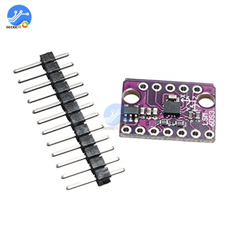 GY-LSM6DS3 LSM6DS3 гироскоп датчики наклона ракурса модуль акселерометр I2C IIC/SPI интерфейс