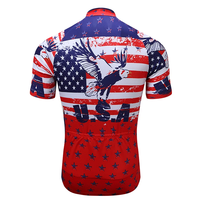 США 2019 Лето pro Велоспорт Джерси короткий рукав езда футболка mtb велосипед одежда