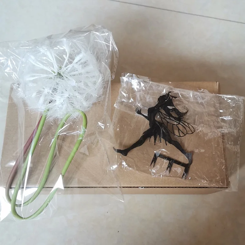 

Fairy Garden Sculpture Decoration Elves Dandelions Statue Ornament Yard Art Indoor and Outdoor Garden Decorative Accessories