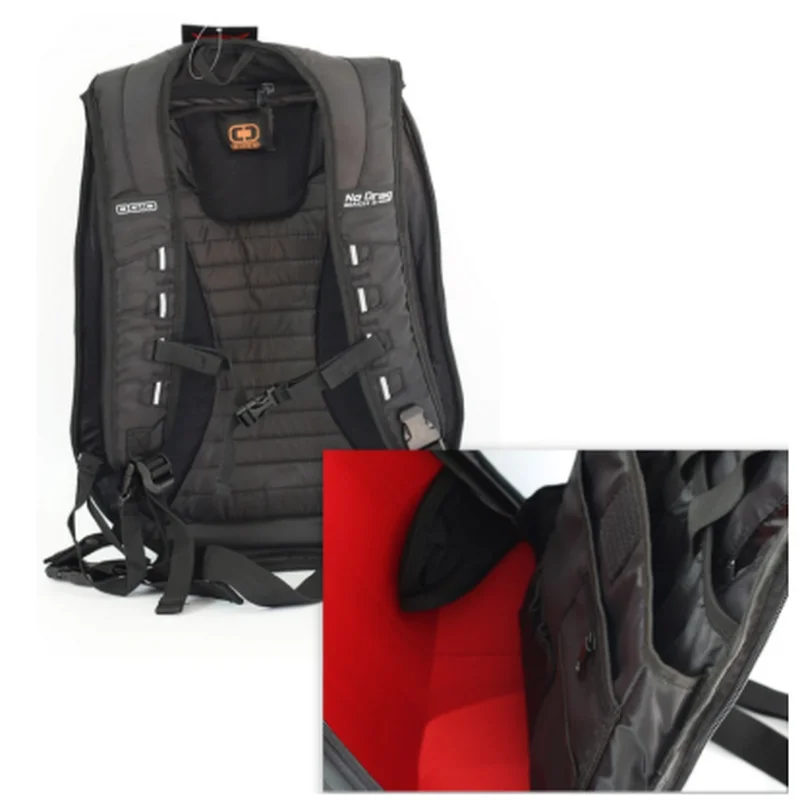 

Wholesale for OGIO Mach Motorcycle Riding Backpack Waterproof Carbon Fiber Hard Shell Motorcycle Backpacks Designer Bag