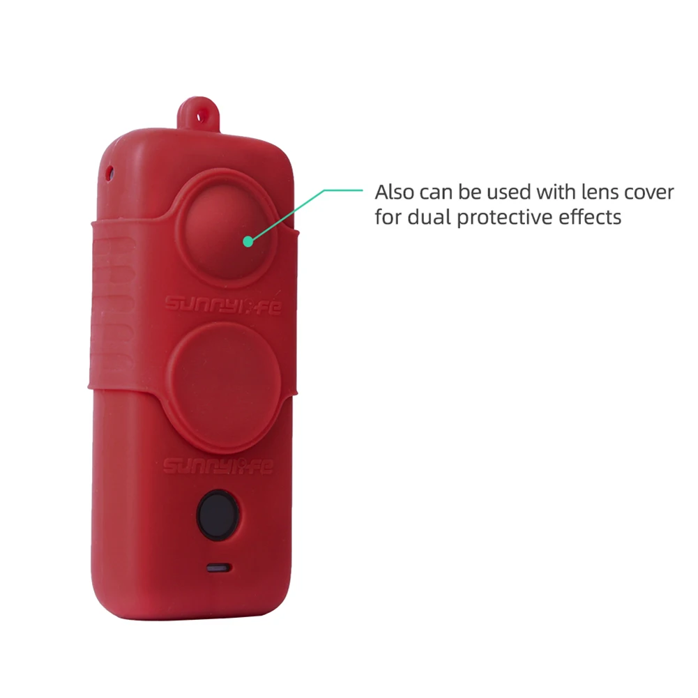 

Camera Cover Shell Camera Accessories Silicone Screen Lens Protective Cover for Insta360 ONE X2 Camera Accessories