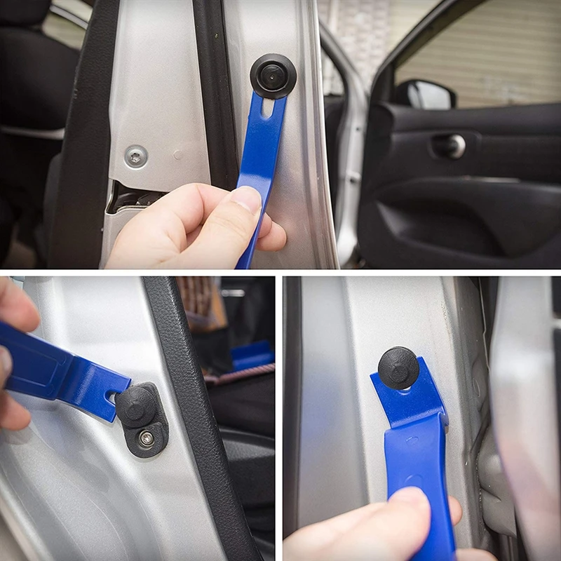 12 шт. портативный автомобильный радиоприемник дверной зажим отделка приборная