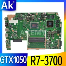 X570DD материнская плата для For Asus TUF YX570D YX570DD X570D ноутбука R7 3700 CPU GTX1050