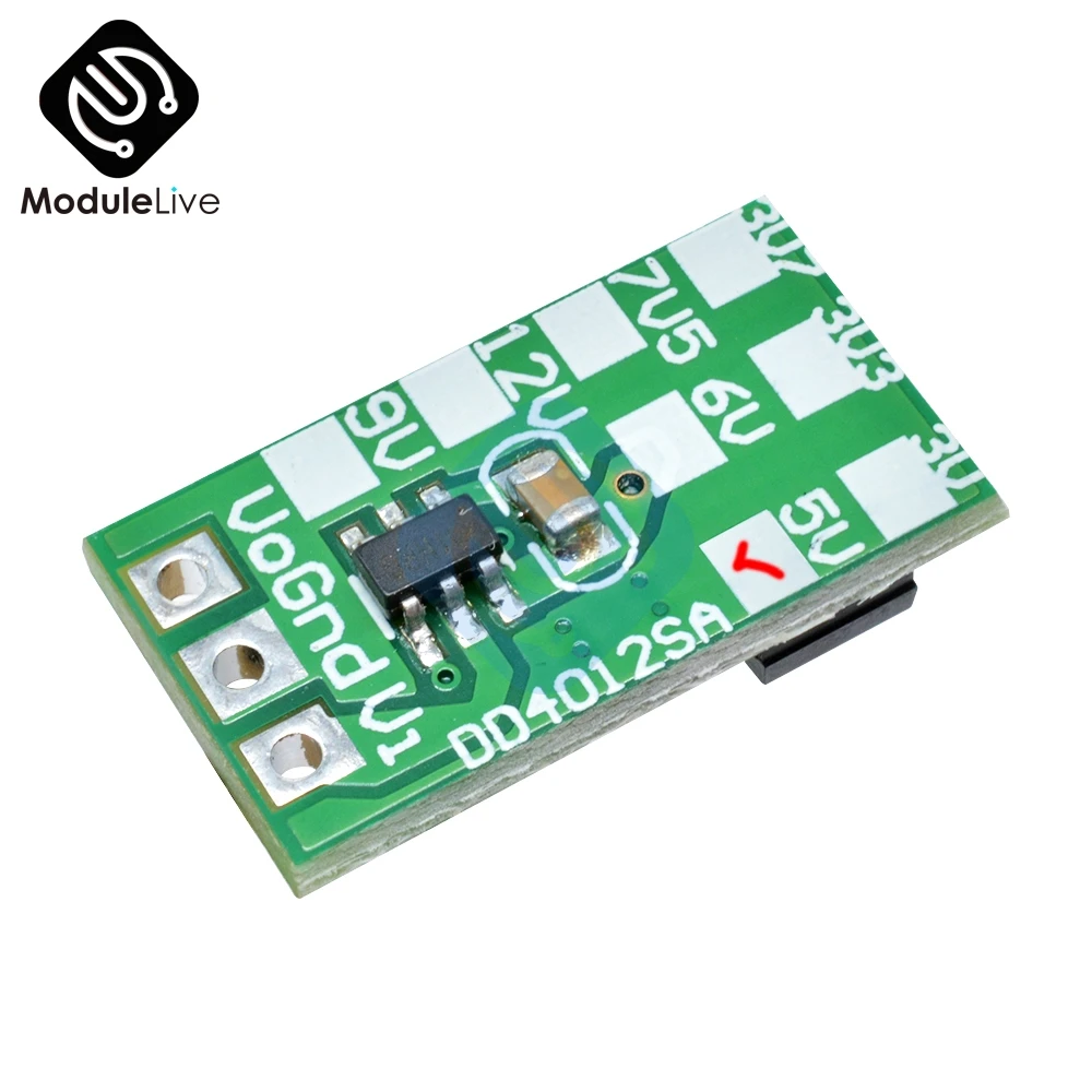 Понижающий блок питания Регулируемый мини преобразователь напряжения 5 шт./лот