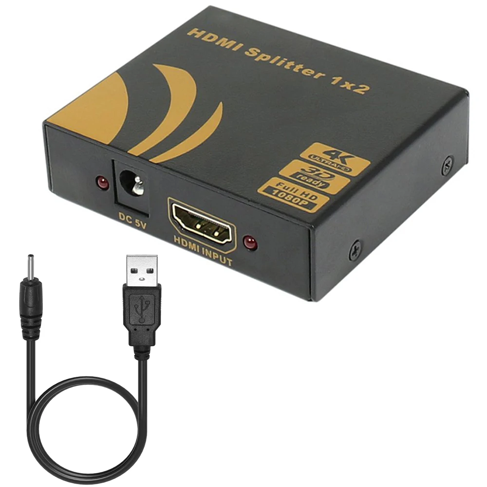 4K HDMI разветвитель 1 в 4 из 4 к 1080P HDMI 1X4 разветвитель 1X2 для ПК ноутбука STB DVD UHD tv