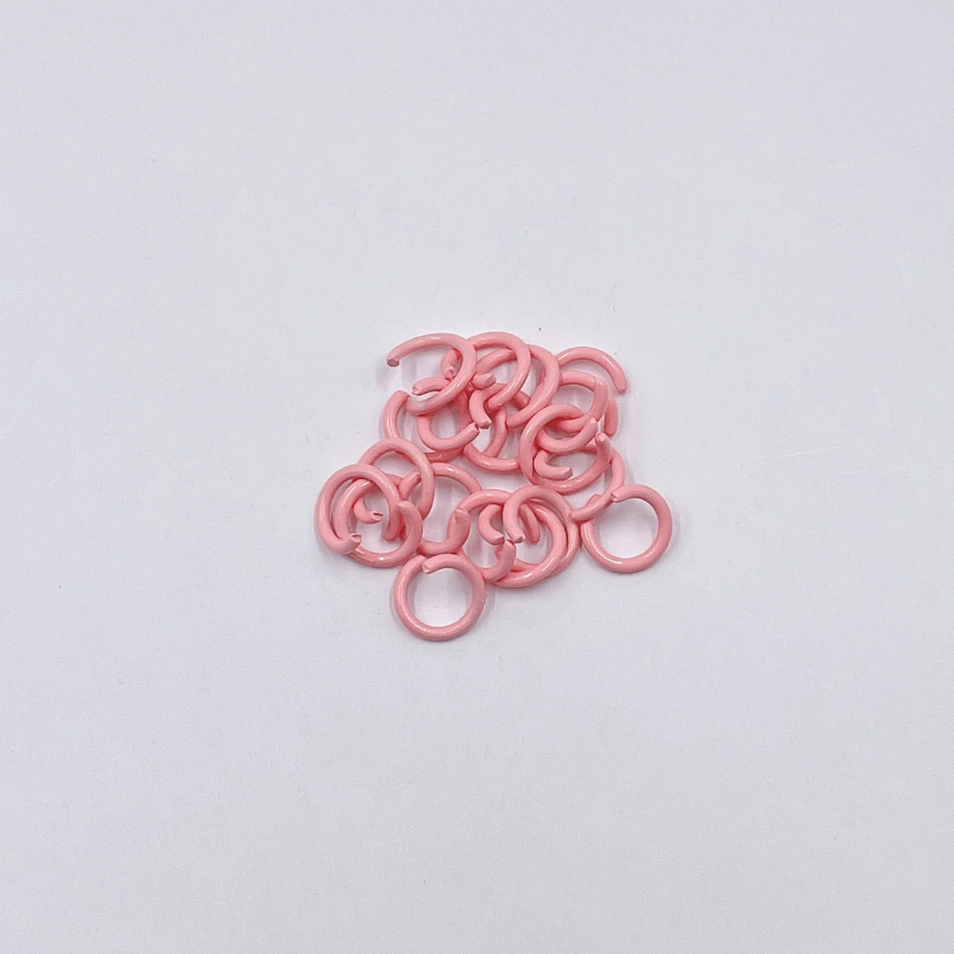 Разрезное кольцо разноцветное 8/10 мм 100 шт.