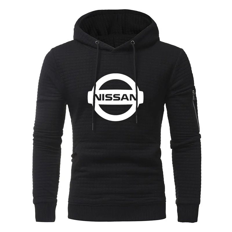 

Men Hoodies Nissan Car Logo Print Sweatshirt Spring Autumn Men Casual Hoodie hip hop Jacquard harajuku Fashion Men's hoodie