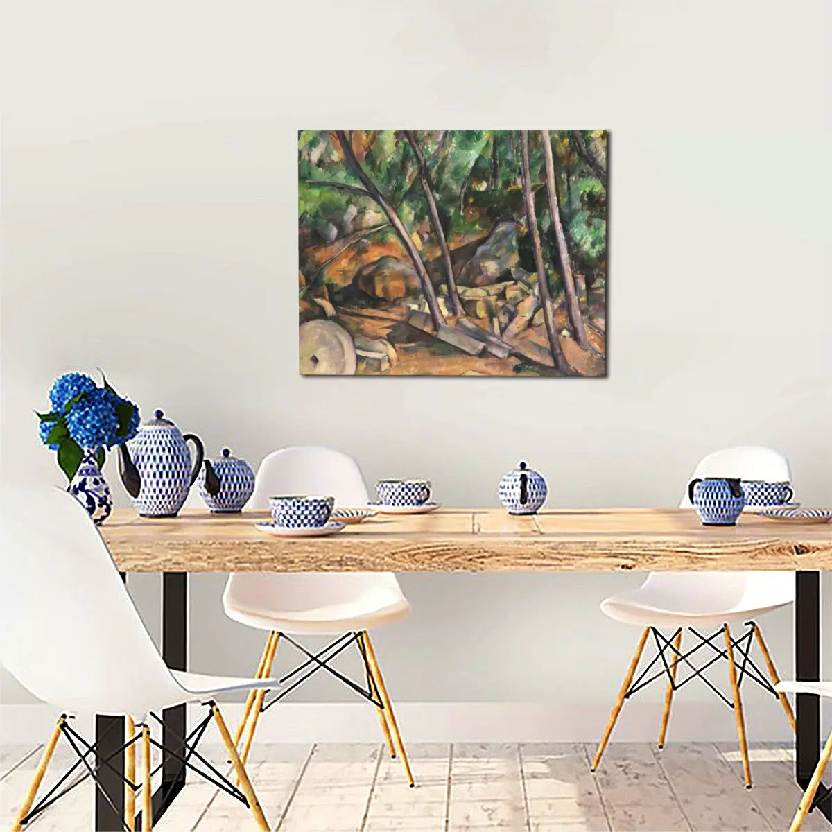 

Cezanne Painting Canvas Office Decoration Pictures New Novelty Room Decor
