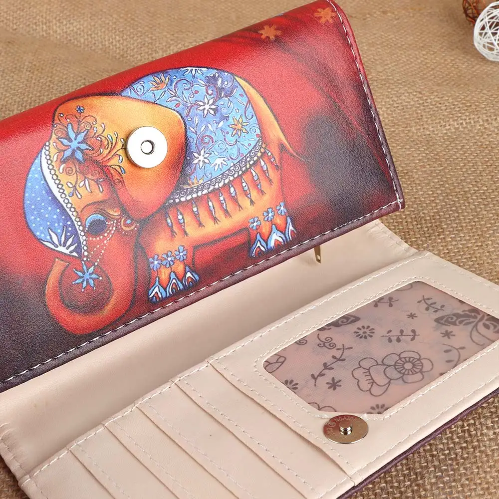 Модные женские кошельки дамская сумка кошелек для монет милый длинный клатч с