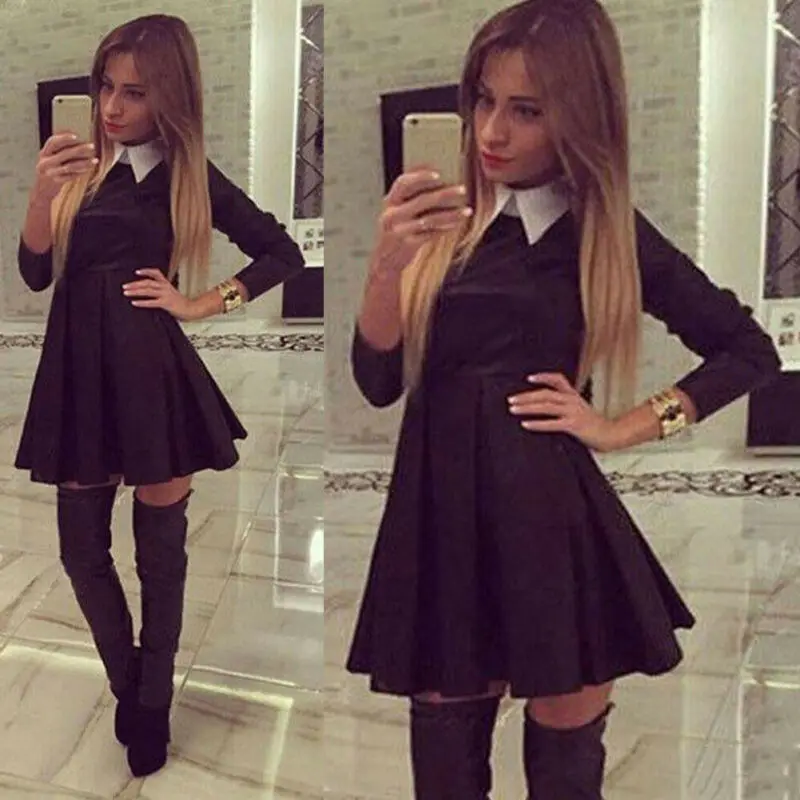 2020 хит продаж элегантный женский Повседневный свободный весенний сарафан с