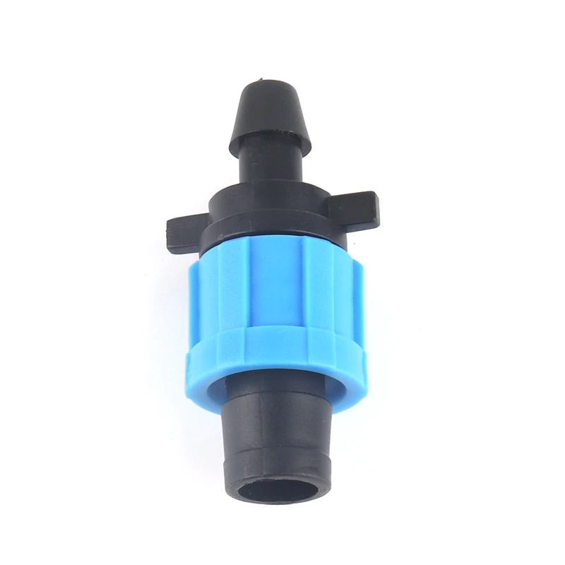 5 шт. 16 мм соединитель капельной ленты синяя пластиковая садовая водопроводная