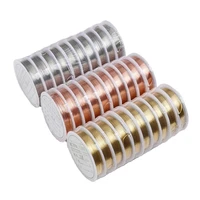 colorfast copper wire for bracelet necklace jewelry diy accessories 0 20 250 30 50 61 0mm craft beads rope beading wire