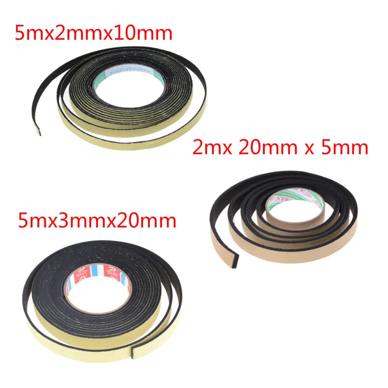 5 м 2 1 см Ширина односторонняя клейкая лента прогноз липкий зачистки Губка Пена