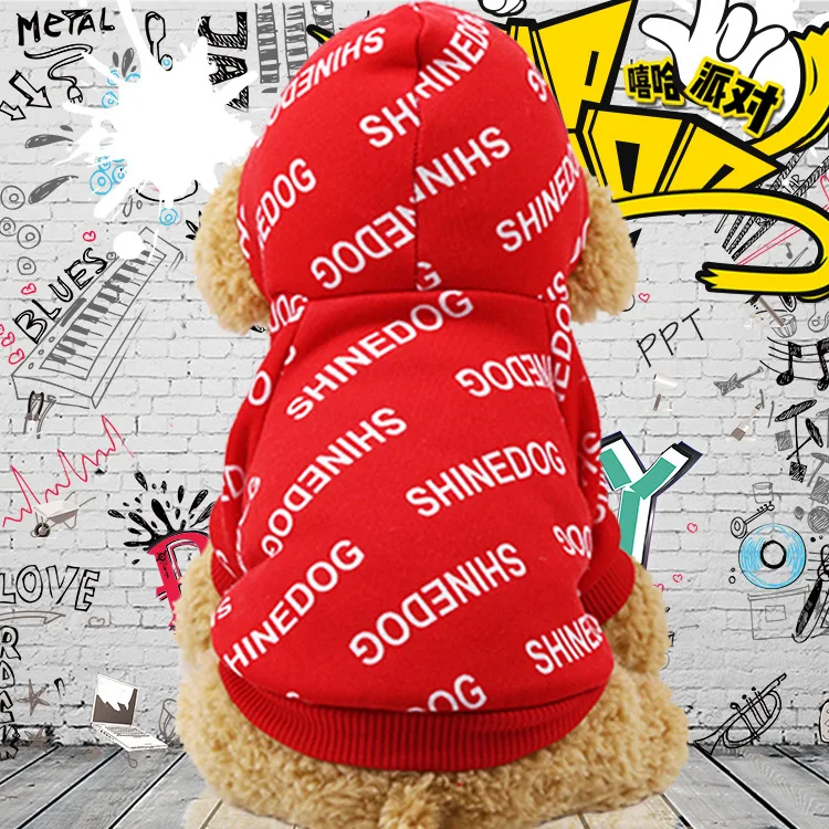 

Pet Hooded Trendy Sweater Sporty Black Pet Clothing