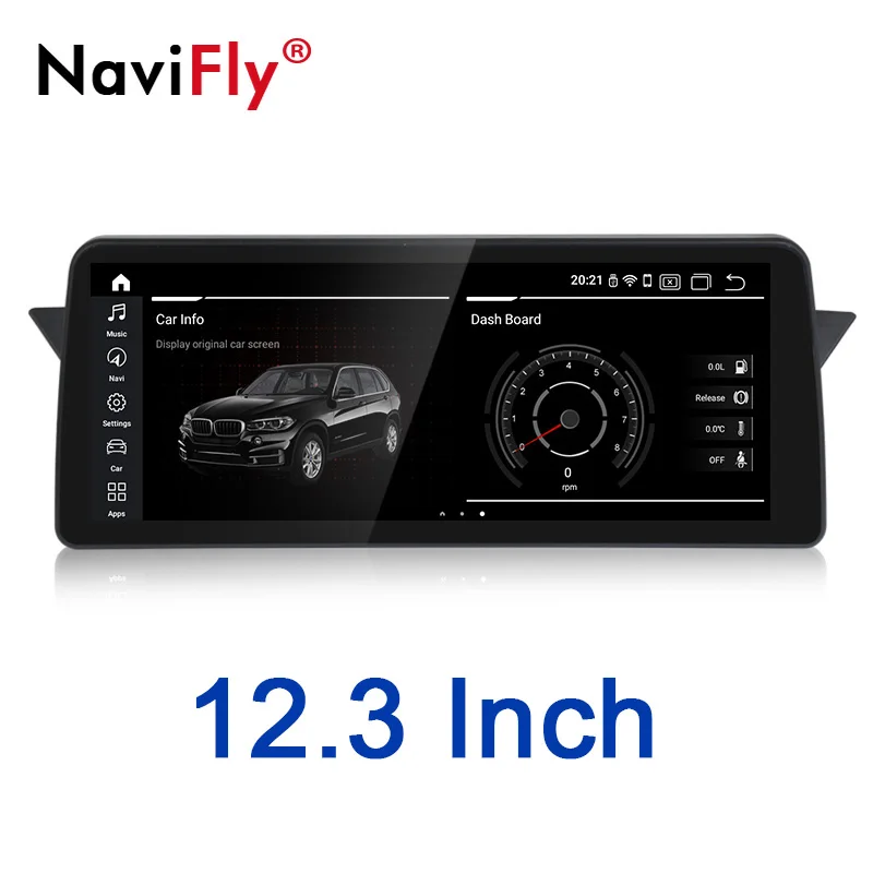 NaviFly Qualcomm Android 10 0 Автомобильный мультимедийный плеер для BMW X1 E84 2009 2015 GPS навигация