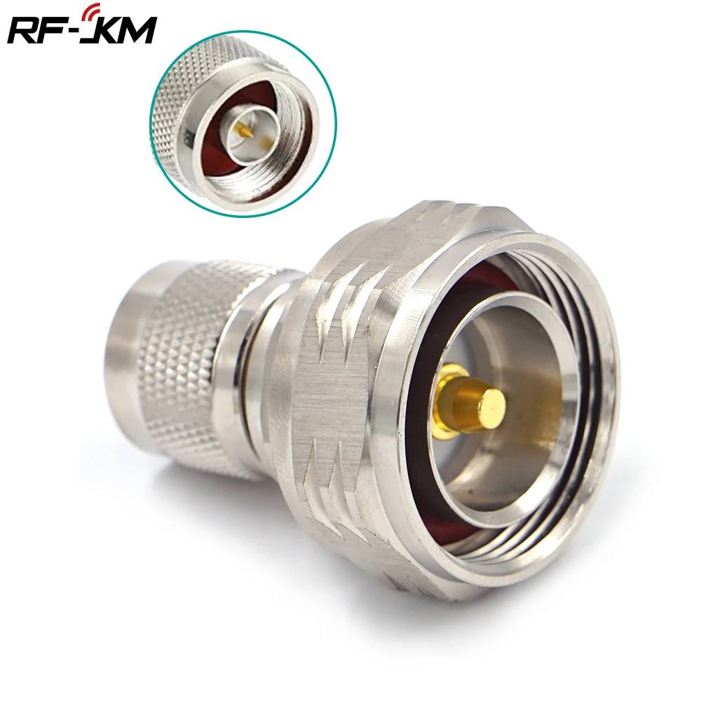 NJ/L29J RF микроволновая печь коаксиальный адаптер L29 7/16 DIN папа N разъем|Соединители| |