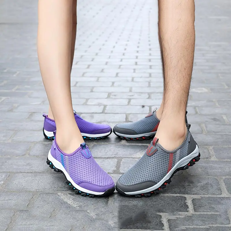 Кроссовки для пар повседневная обувь новинка 2019 освещенная дышащая сетчатая