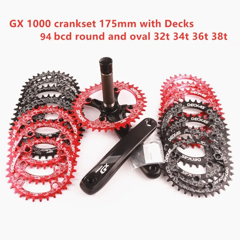 Sram gx 1000 Кривошип 175 мм с Deckas 94bcd 32T 34T 36T 38T цепное кольцо велосипед MTB 10 11 скоростей