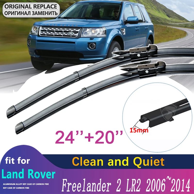 

for Land Rover Freelander 2 LR2 2006~2014 2007 2008 2009 2010 2011 2012 2013 Car Wiper Blade Windshield Wipers Car Accessories