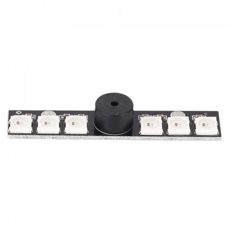 WS2812B светодиодный & 5V активный зуммер 6xRGB чипы Светодиодный - Цена: 229,61 руб.