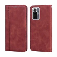 Leather Phone Holster For Xiaomi Redmi Note 11 Pro 9T 5G Etui Flip Cover For Carcasa Para Celular Redmi Note 11S Note10 Pro Case