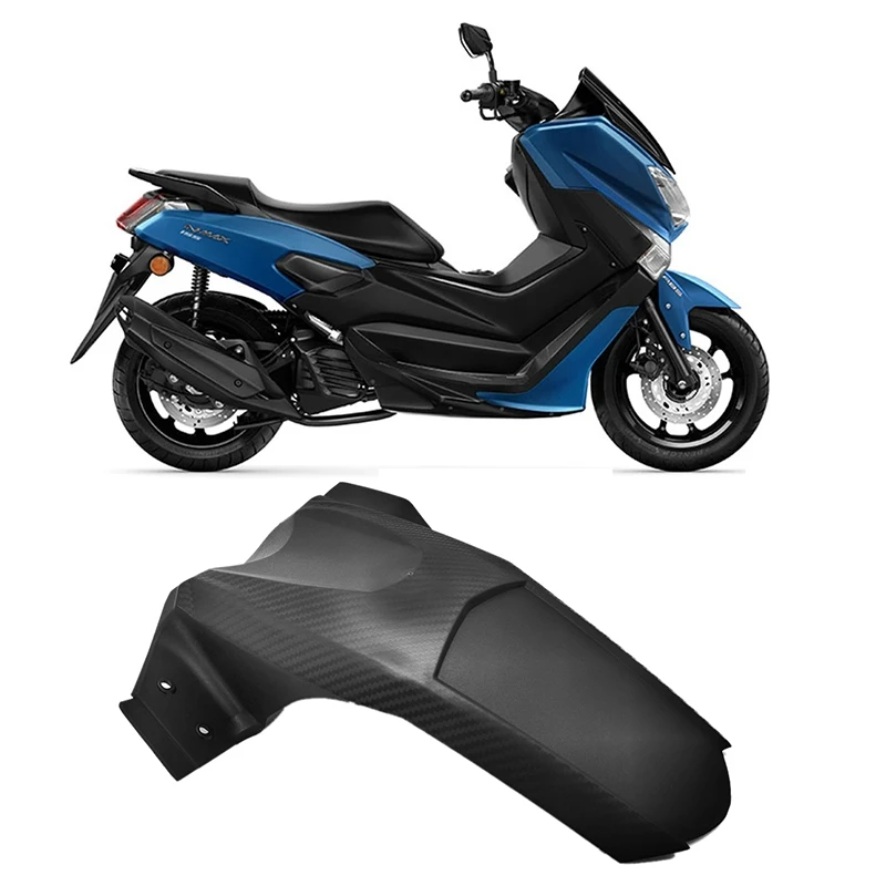 

Motorcycle Rear Fender Mudguard Hugger Splash Guard Carbon Fiber Pattern for YAMAHA NMAX 155 NMAX 150