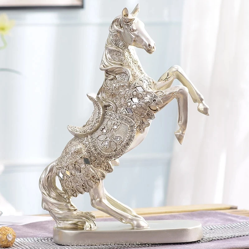 Конский Декор для гостиной аксессуары Красивая домашняя мебель украшения дома