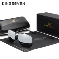 kingseven women men sunglasses polarized mirror lens vintage eyewear driving sun glasses aluminum temple gafas de sol masculino