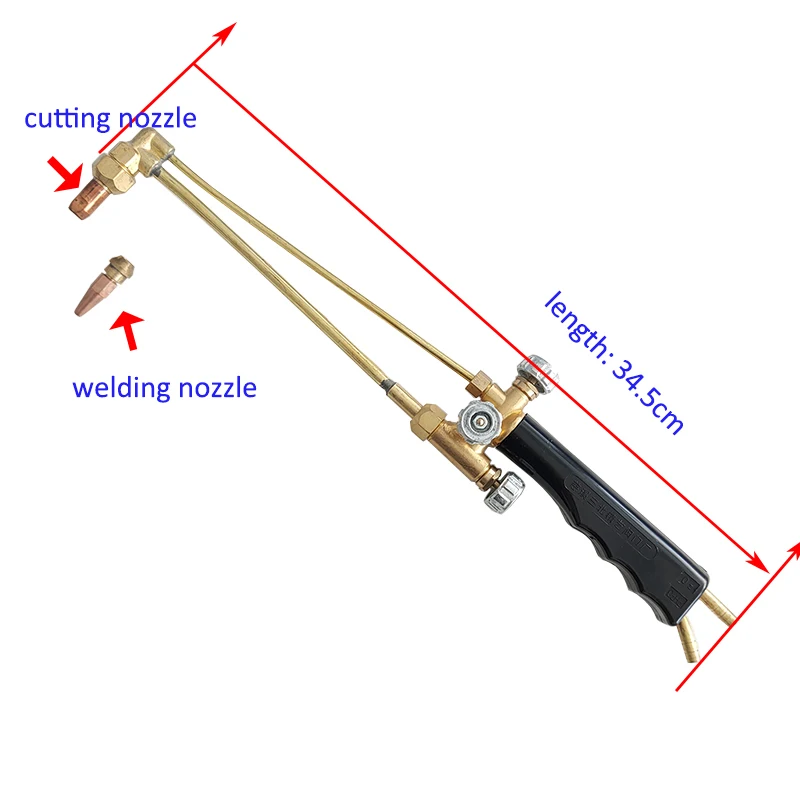 Кислородный ацетилен газовая сварочная и режущая горелка двойного назначения