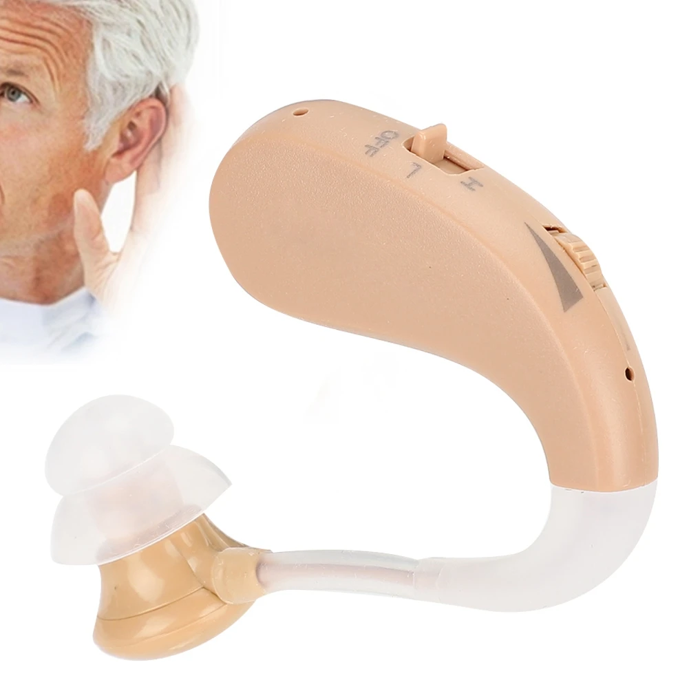 

Elderly Rechargeable Hearing Aid Digital Ear Sound Amplifier Deaf Assistance Adjustable Wireless Hearing Aid US Plug 100-240V