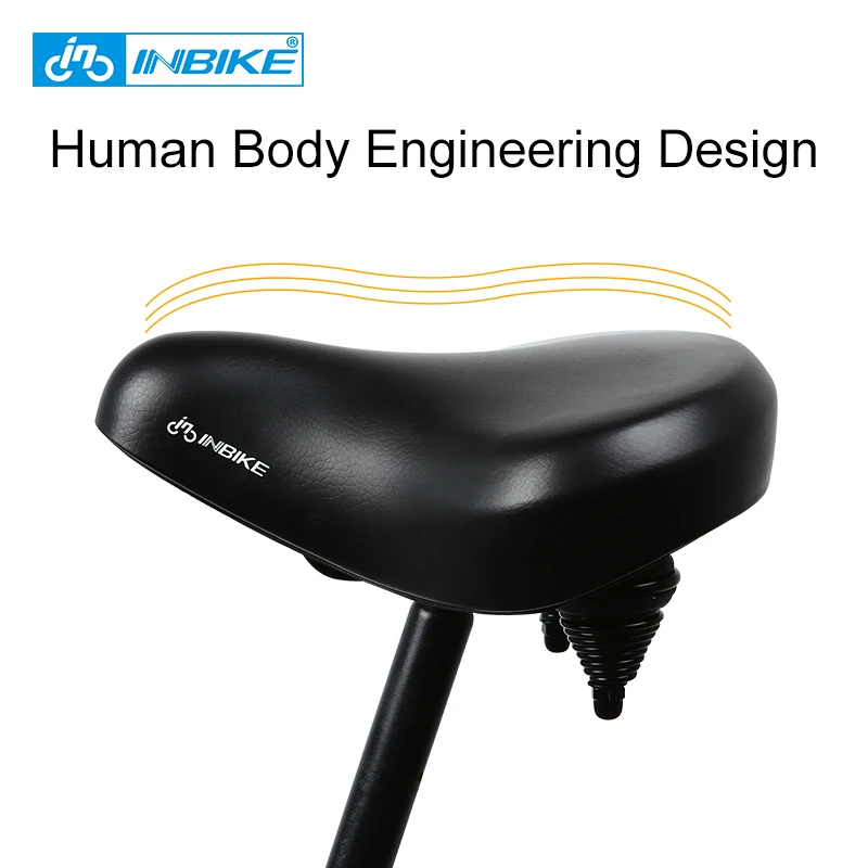 

INBIKE High Quality Thicken Widen Saddle Seats For Bicycle Comfortable Spare Parts For Bicycle MTB Road Bike Seat Cycling Parts