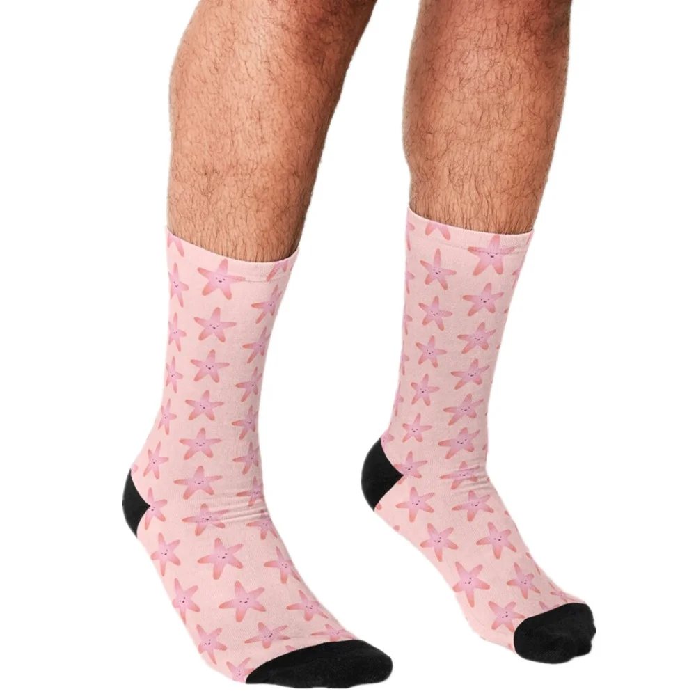 

2021 Men Socks harajuku Hedgehog Teal Black Printed personality Happy hip hop Novelty Skateboard Crew Casual Crazy Funny Socks