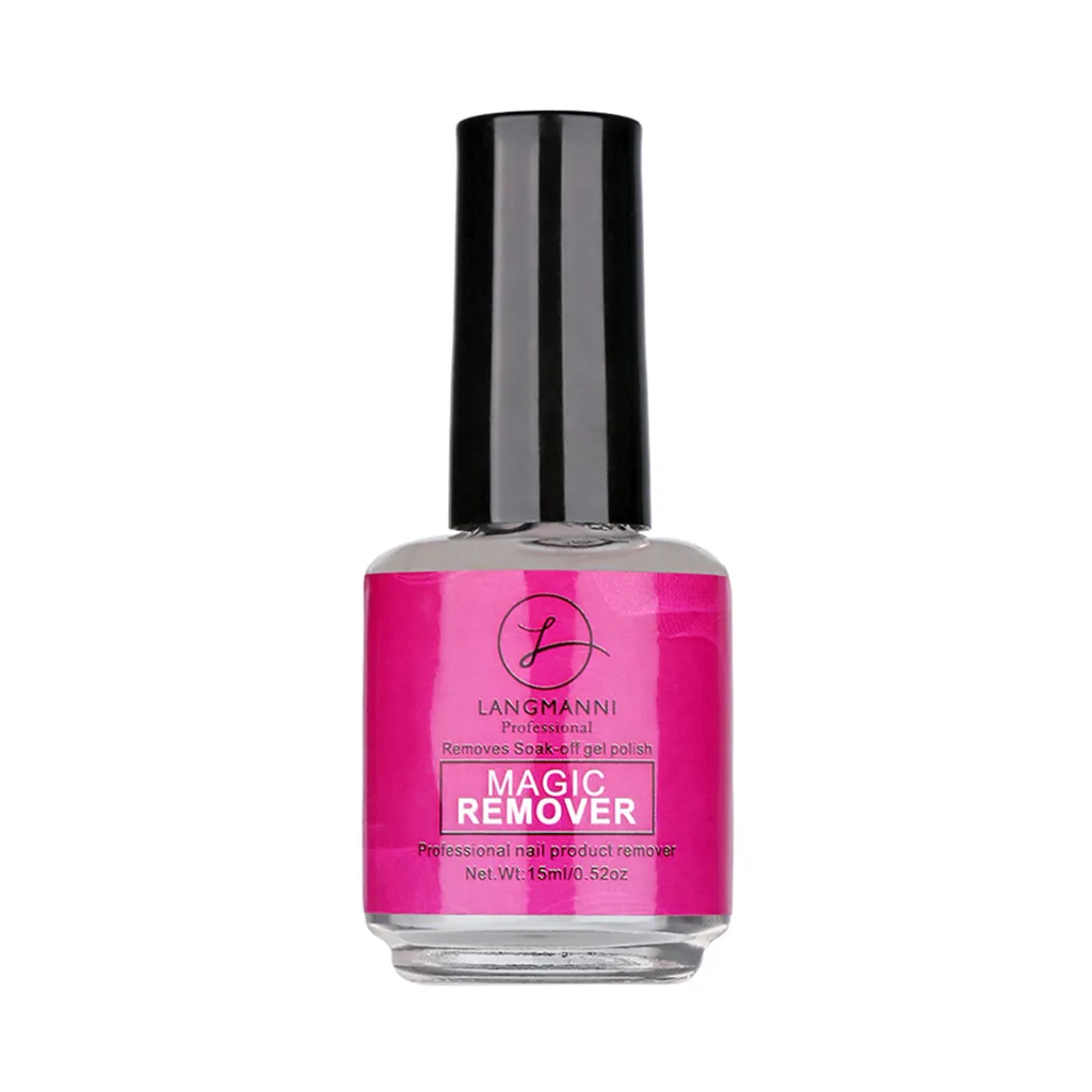 

Magic Remover Gel 15ml & 8ml Gel Polish Burst Magic Remover Off Nail Gel Nail Degreaser Cleaner Base Top without Soak off water