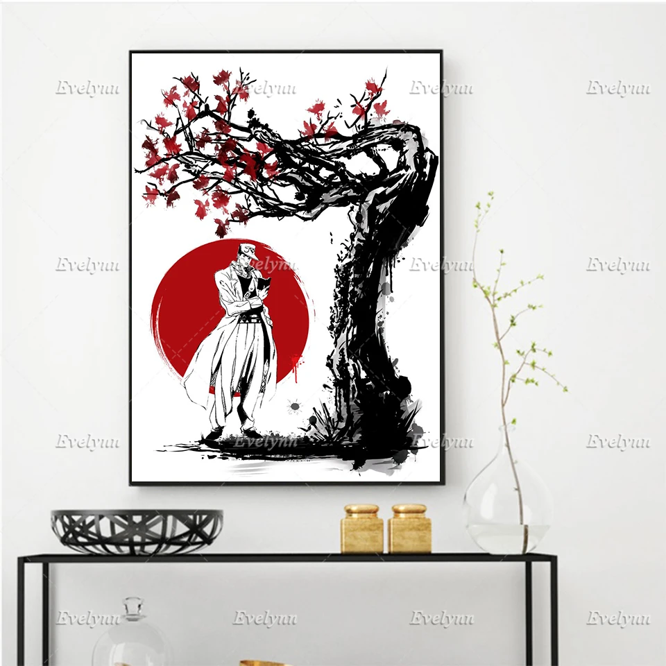 

Floating Frame Anime Poster Joseph Joestar Painting Posters And Prints On Canvas Hd Wall Art Pictures For Boy Living Room Decor