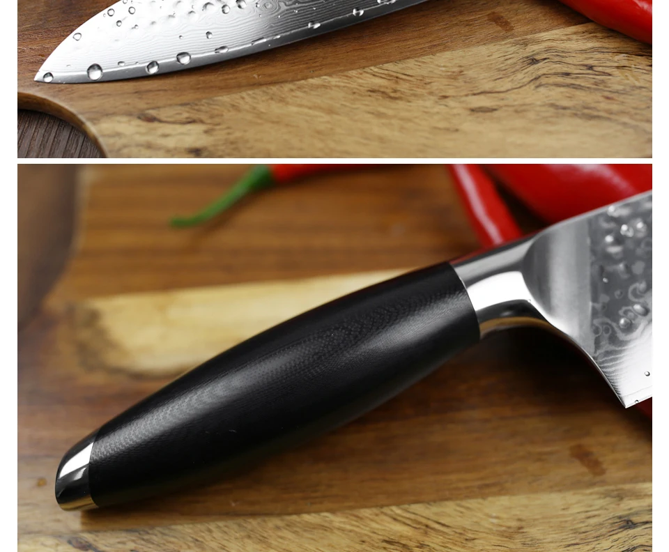 XINZUO " дюймовый нож Gyuto 10Cr15CoMoV японский Дамасская сталь Newarrival кухонные инструменты поварские ножи G10 Ручка