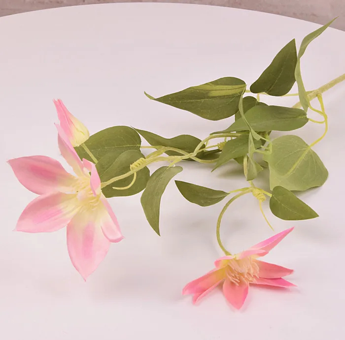 Искусственный цветок 3 железных лотоса дома гостиной украшения искусственный из