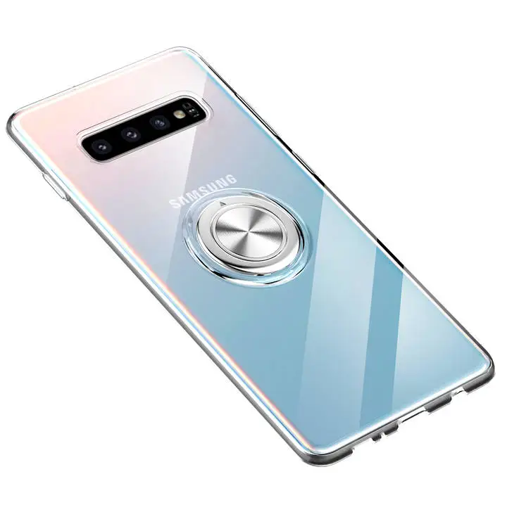 White S10 5G чехол для samsung Galaxy S10 5G S10Plus автомобильный магнитный держатель-кольцо для пальца подставка задняя крышка для samsung S10 Plus чехол S10e e - Цвет: White