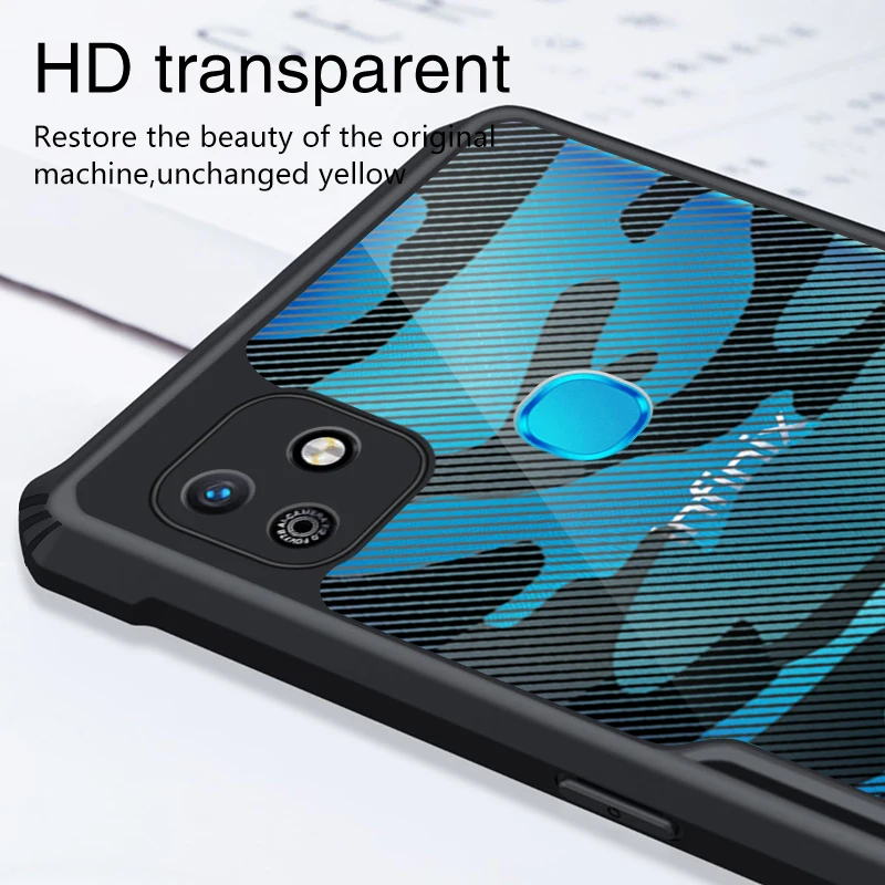 rzants for infinix smart hd 2021 infinix smart 5 case camouflage slim cover phone casing clear back flexible tpu frame bumper free global shipping