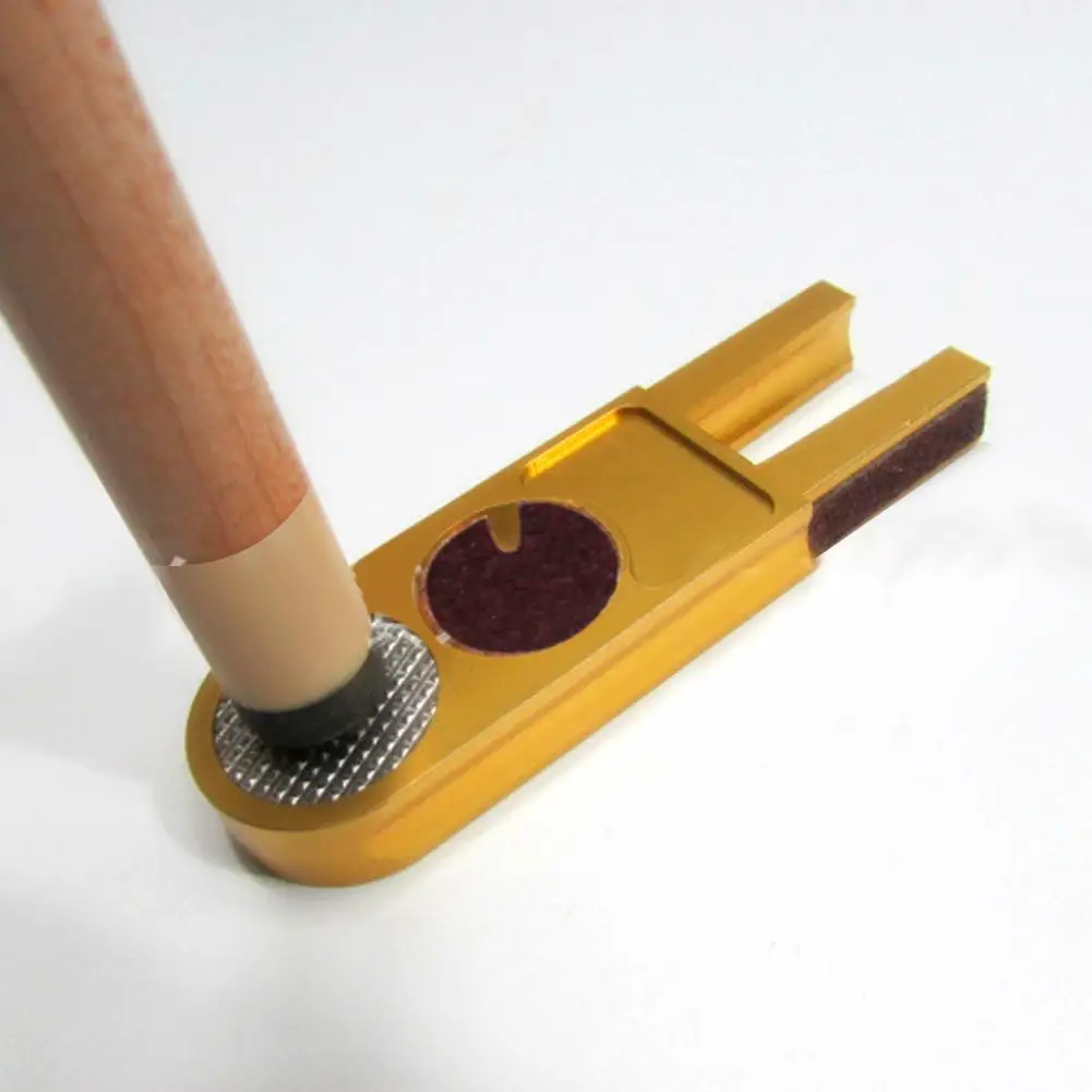 U-образный триммер для бильярдного кия многофункциональный r-образный инструмент