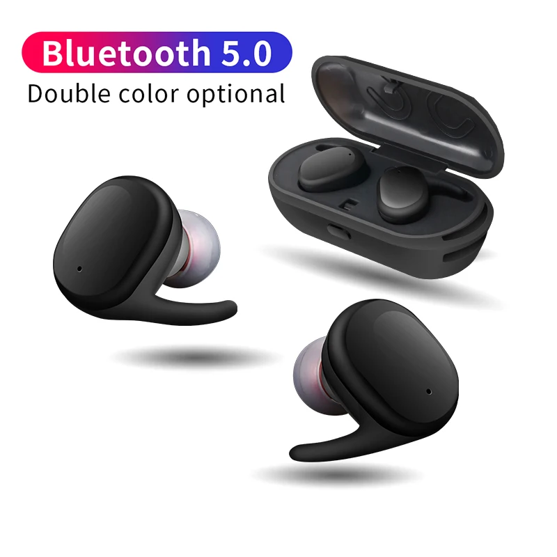 KAPCICE TWS 5,0 Bluetooth наушники 3D стерео беспроводные наушники с двойным микрофоном