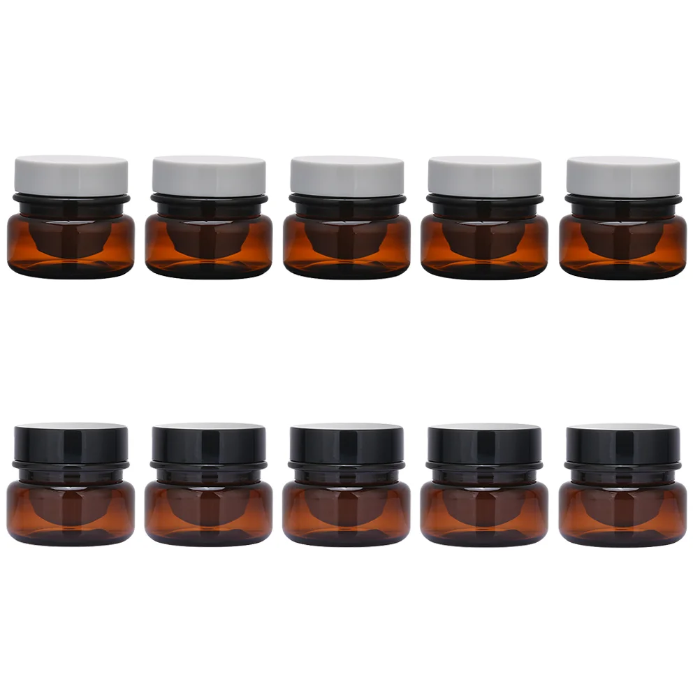 

10pcs Facial Cream Bottle Lotion Bottles Cosmetic Container 30ml