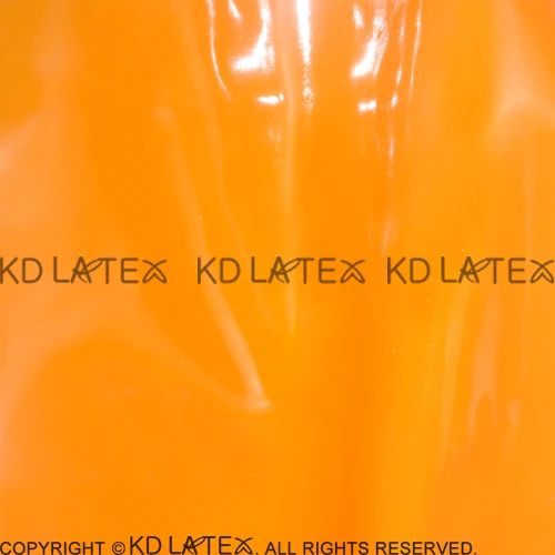 black with orange Черный с красной отделкой сексуальные латексные Корсеты с молнией спереди шнуровка сзади резиновые бюстье топ одежда CY-0001 - Цвет: black with orange