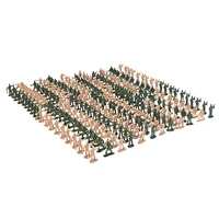 360pcsset 172 diy simulation plastic soldiers figurine figures model mini soldier figures sand table accessories