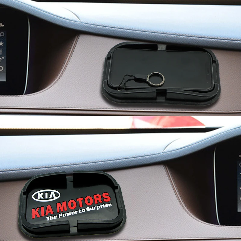 Противоскользящий силиконовый коврик для приборной панели автомобиля держателя