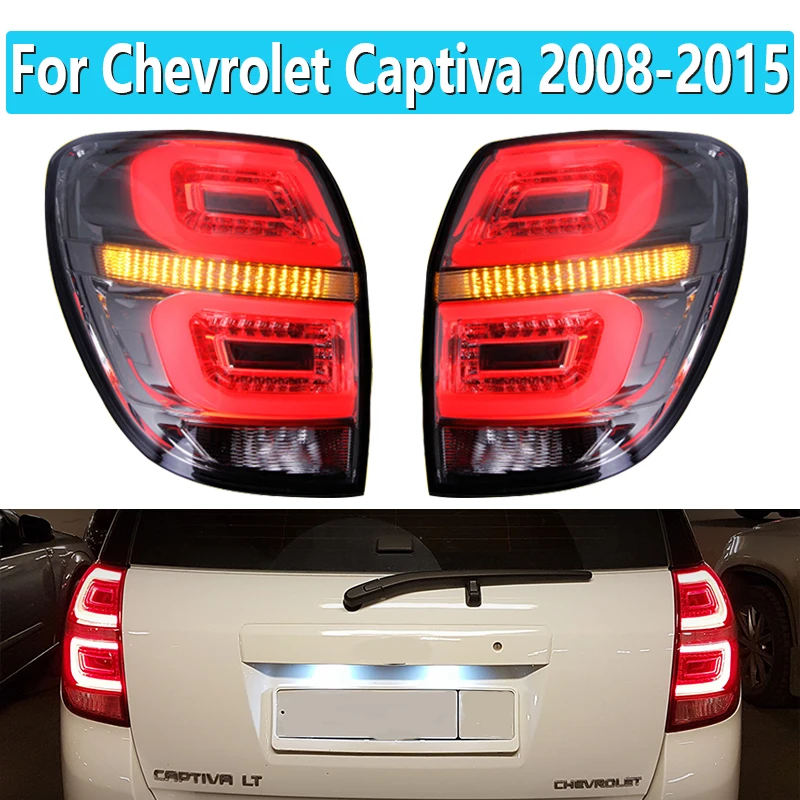 

Задний светодиодный фонарь для Chevrolet Captiva 2008-2015, 1 пара, стоп-сигнал, противотуманная фара, Задний сигнал поворота, автомобильные запчасти, ак...