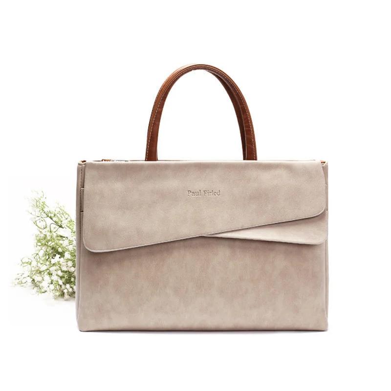 

2020 new computer bag Korean fashion business one shoulder women's bag trend women's bag briefcase
